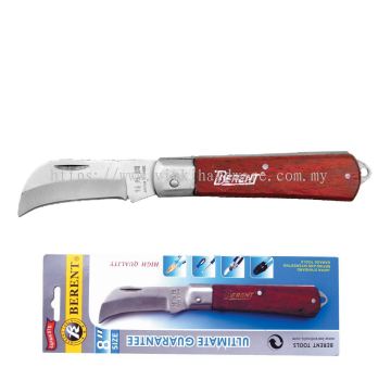 BERENT Electrician's Knife (Bent/ Curved) - BT6049