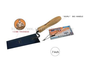 MANN'S 7 Inches "Wuru" Handle Bricklayer Trowel (Square) - 00707KA