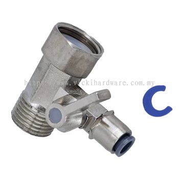 SLINE Water Filter Connector (1/2 Inches x 1/4 Inches) - 00315K