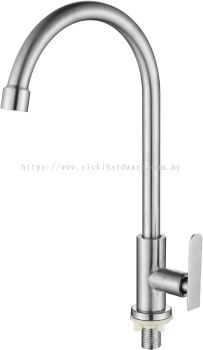 SLINE SUS304-2113 Stainless Steel Pillar Tap - 00917O