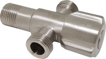 SLINE SUS304-8813 SUS304 Stainless Steel Two-Way Angle Valve - 00917SB