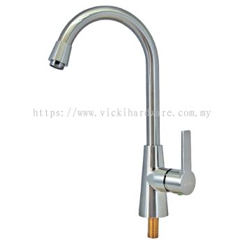 SLINE A2 SUS-304-031 Sink Pillar Tap (38cm) - 00913P