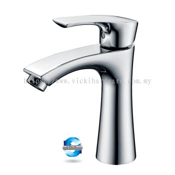 SLINE R-001 Curved Basin/Sink Tap (15cm) - 00923A