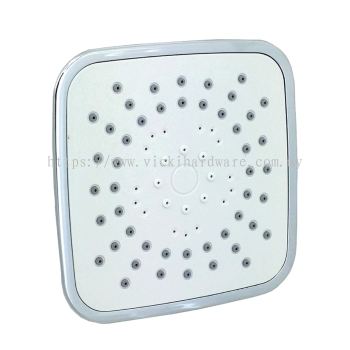 SLINE ABS Square Showerhead (White) - 00561S