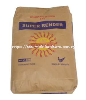 CAP MATAHARI 3 IN 1  SUPER RENDER GREY-25KG  - 00471B