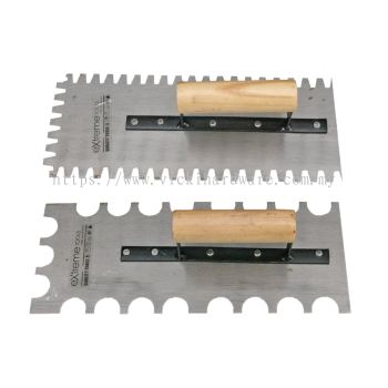 Big Teeth Trowel/ Small Teeth Trowel (Coarse/ Fine) (4-1/2 Inches) - 00066A/ 00066C