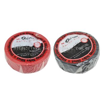 ONE Insulation Tape (18mm X 7 Yard)(Black/Red) - 00496L/ 00496M