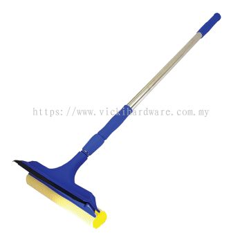 Glass Wiper/ Glass squeegee with Extension Pole - 00419D