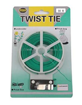 Wire Twist Tie/ Twister Wire/ Wire Twister (30M) (Green) - 00579A