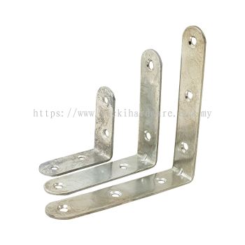 Chrome L Bracket (2"x2", 3"x3", 4"x4") [1 Pack = 4 PCS] - 00553E/ 00553F/ 00553G