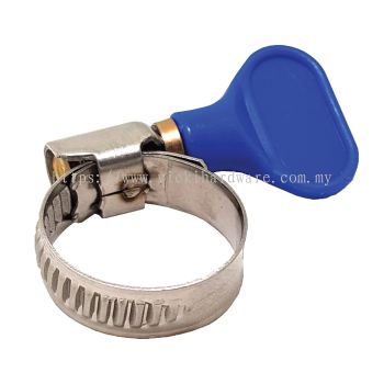 7/8 Inches Stainless Steel Hose Clip with PVC Handle - 00332CC