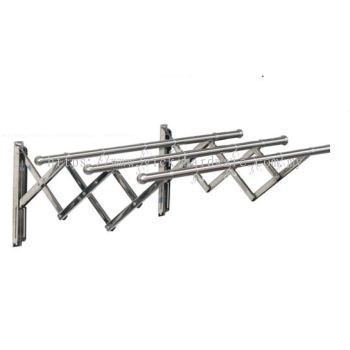 Stainless Steel Accordion Retractable Drying Rack (2 Meters) - 00646A