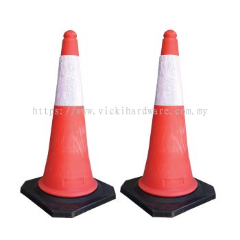 PVC Safety Cone/ Traffic Cone (30 Inches) - 00626D