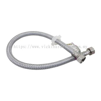 SLINE 10 - 48 Inches SUS 304 Stainless Steel Flexible Hose - 00849A/ 00849B/ 00849C/ 00849D/ 00849E/ 00849F/00849G/ 00849H/ 00849I