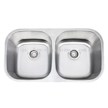 SLINE 8246 SUS304 Double Sink Bowl (1.2mm) 00533C