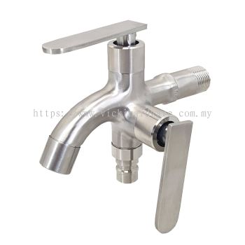 SLINE SUS304 390-5113 Stainless Steel Two-Way Tap - 00917RA