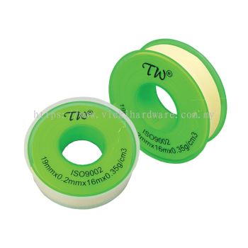 19mm x 0.2mm (16 metres) PTFE Sealing Tape (Yellow-Big) (10 Rolls) - 00214E