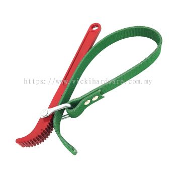 9 Inches Multi-Purpose Adjustable Belt Strap Wrench (Red & Green) - 00601P