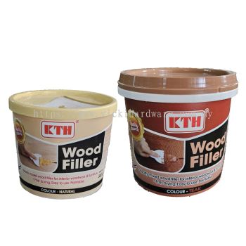 KTH Wood Filler (Natural/ Teak) (0.5kg/ 1.5kg) - 00086D/ 00086E/ 00086F/ 00086G