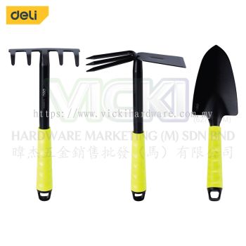 DELI Shovel, Hoe & Rake Set (3PCS/Set) - DL580803