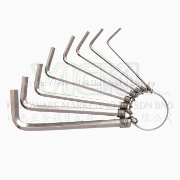 DELI Hex Key Set (8 PCS)(Pack) - DL3080