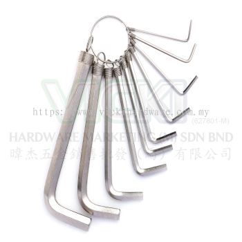 DELI Hex Key Set (10 PCS)(Pack) - DL3100