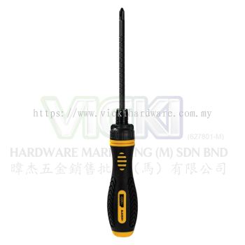 DELI Ratchet Screwdriver (PH2 6 x 180mm) - DL626011