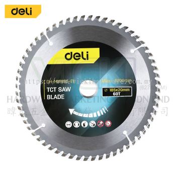 DELI TCT Saw Blade (185 x 20mm)(60T) - DH-MJP185-E1