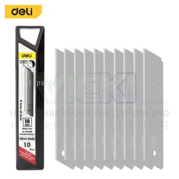 DELI Sharp Knife Blades Set (18mm)(10PCS/Set) - DL-DPJ09B