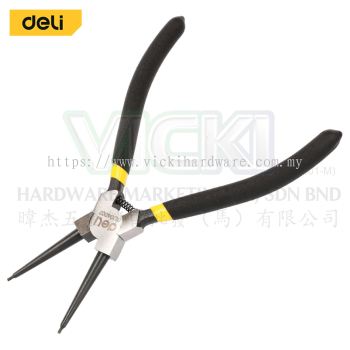 DELI Internal Straight Circlip Pliers (7 Inches)(180mm) - DL104007