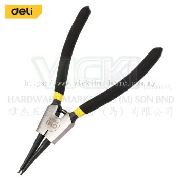 DELI External Straight Circlip Pliers (7 Inches)(180mm) - DL104107 