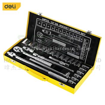 DELI Socket Sets (24PCS/Set) - DL2024T