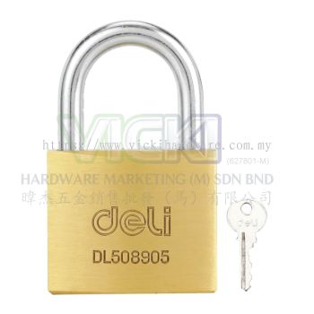 DELI Brass Padlock (40mm/ 50mm) - DL508905/ DL508906