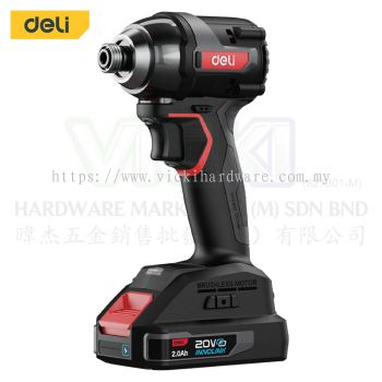 DELI LI-ION Impact Driver with 2BTY (2.0AH) - DE-QZ20-1D2