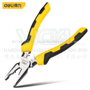 DELI Multifunctional Long Nose Pliers (9 Inches)- DL101008