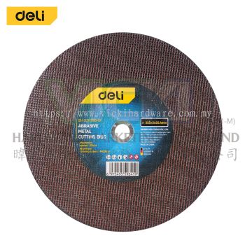 DELI Abrasive Metal Cutting Disc (355x3x25.4mm)(Black/ Flat Green) - DH-SZP355-E1/ DH-SZP355-E2