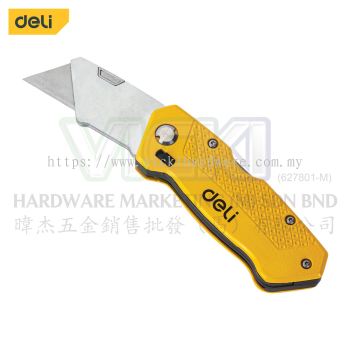 DELI Utility Knife with 5PCS SK2 Blade (T-Type) - DL006Z