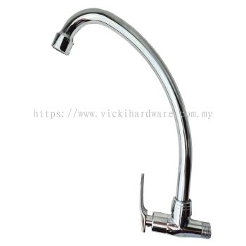 SLINE 1113-V1 Wall Sink Tap (Normal Arc) - 00822AY