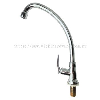 SLINE 2113-V1 Pillar Sink Tap (Normal Arc) - 00822BY