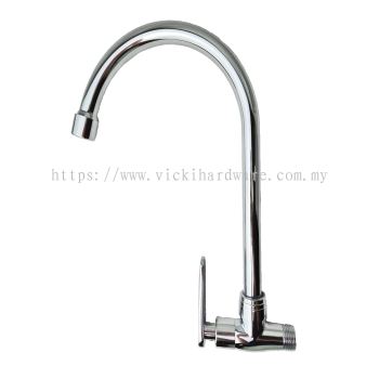 SLINE 1113-V2 Wall Sink Tap - 00823A