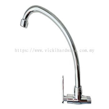 SLINE  1113-V2 Wall Sink Tap (Normal Arc) - 00823AY  