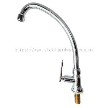 SLINE 2113-V2 Pillar Sink Tap (Normal Arc) - 00823BY