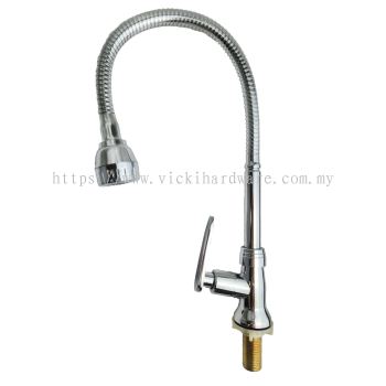 SLINE FX2113-V2 Flexible Hose Pillar Sink Tap - 00823H