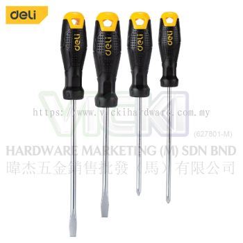 DELI 4PCS Screwdriver Set (CR-V) - DL620004