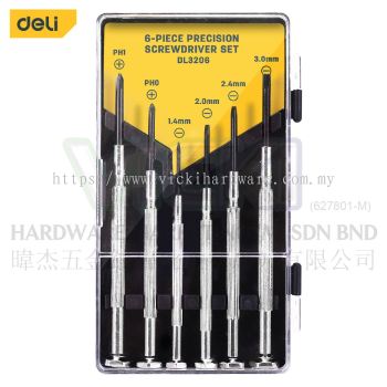 DELI 6PCS Screwdriver Precision - DL3206