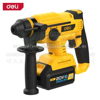 DELI SDS-Plus Li-Ion Rotary Hammer (20V)(4.0AH) - DC300