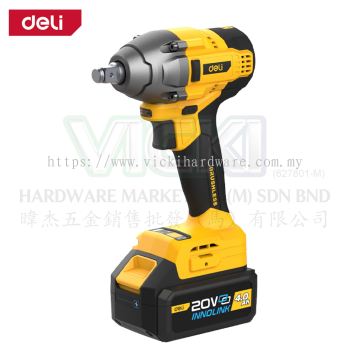 DELI 4.0AH Li-Ion Impact Wrench (20V) - DC230 