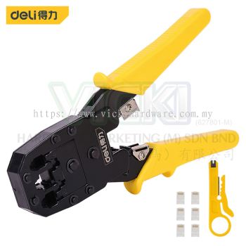 DELI Ethernet Crimper (4-6-8P)(190MM) - DL2468