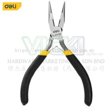 DELI Mini Long Nose Pliers (4.5 Inches) - DL20026