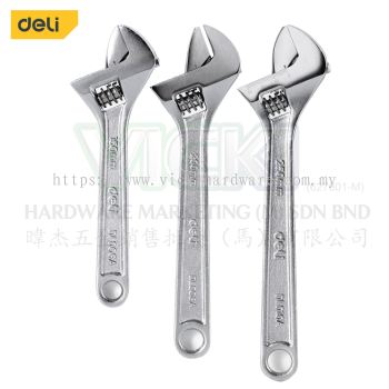 DELI CR-V Adjustable Wrench (6 - 10 Inches) - DL006A-3